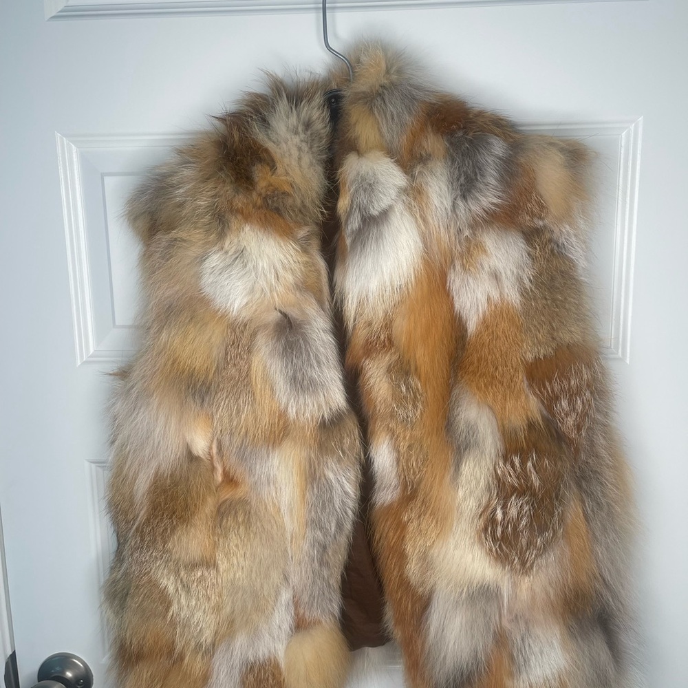 Multicolor Fur Vest - Picture 4 of 5